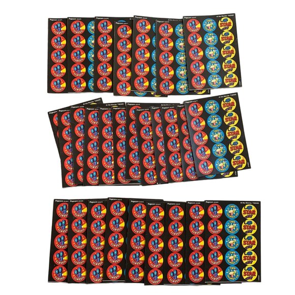 Trend Popcorn Scent Scratch & Sniff Stickers At the Movies T-83425 27 Sheets - Picture 1 of 4